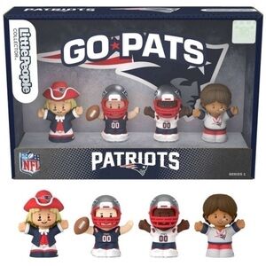 Little People Collector New England Patriots Special Edition Set NEW in Box